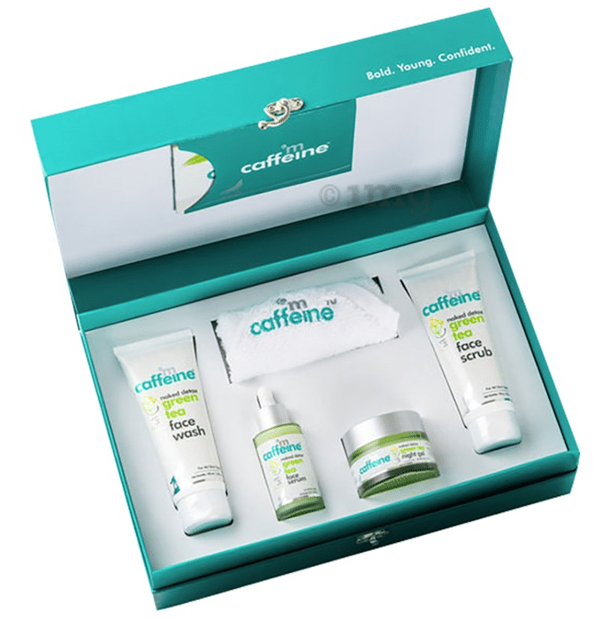 mCaffeine Green Tea Quick Face Detox Gift Kit