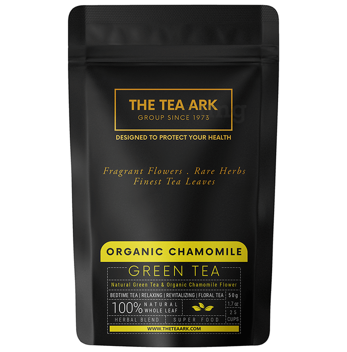 The Tea Ark Organic Chamomile Green Tea