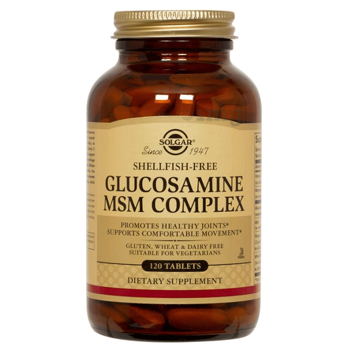 Solgar Glucosamine MSM Complex Tablet