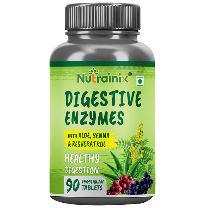Nutrainix Digestive Enzymes Vegetarian Tablet