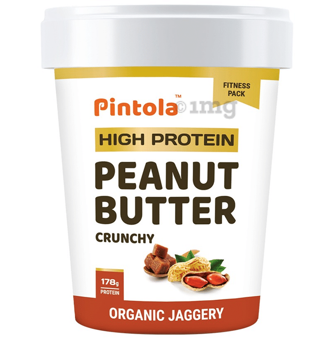 Pintola High Protein Peanut Crunchy Organic Jaggery