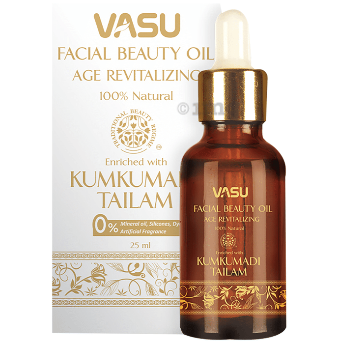 Vasu Facial Beauty Oil with Kumkumadi Tailam