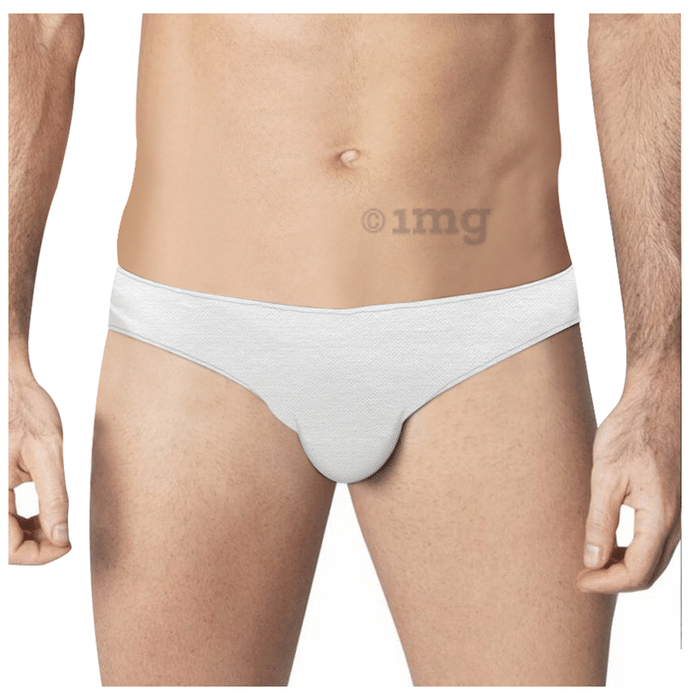 Prowee-Regular Men Microbe Protected Hospital Hygiene Protocol Disposable Brief XS