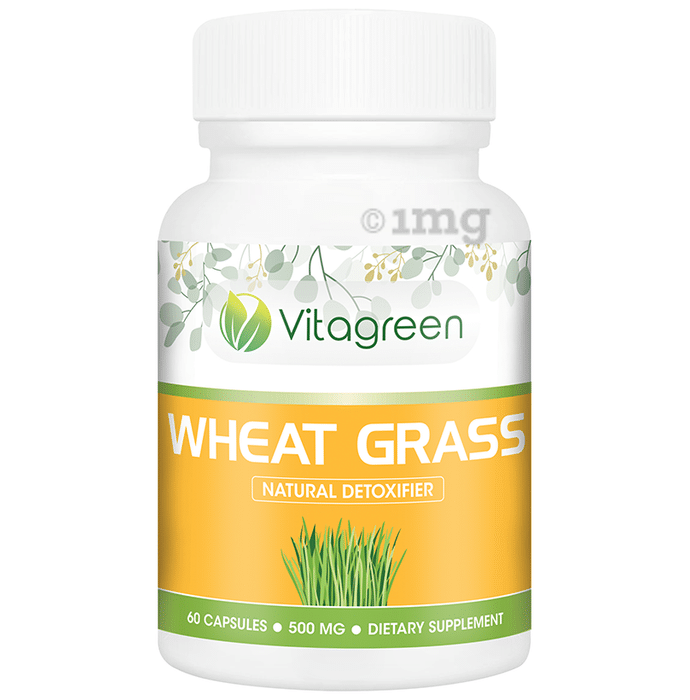 Vitagreen Wheat Grass 500mg Capsule