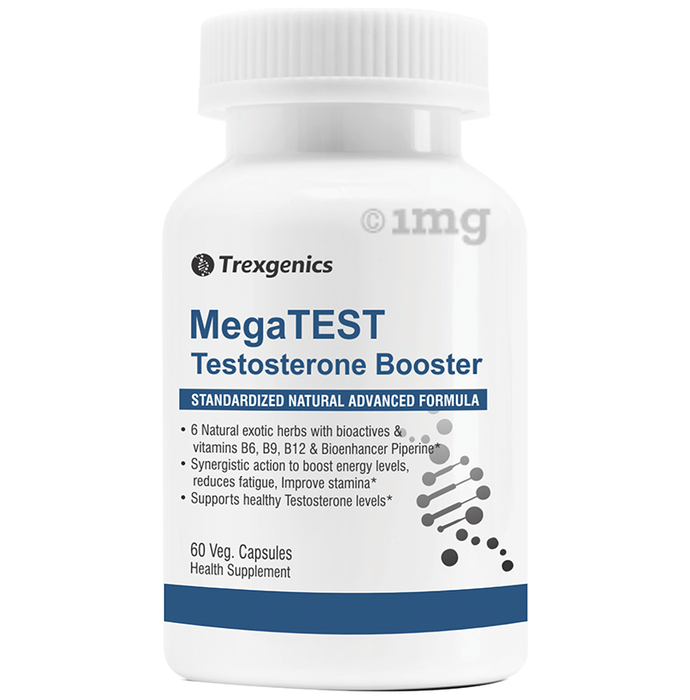Trexgenics Megatest Testosterone Booster Veg Capsule
