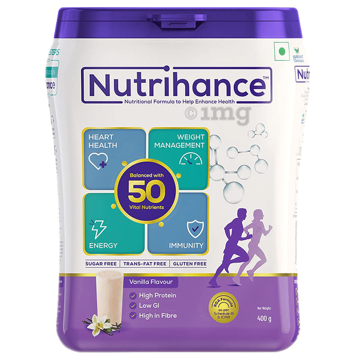 Jubilant Nutrihance for Heart, Energy, Weight Mangement & Immunity | Flavour Vanilla