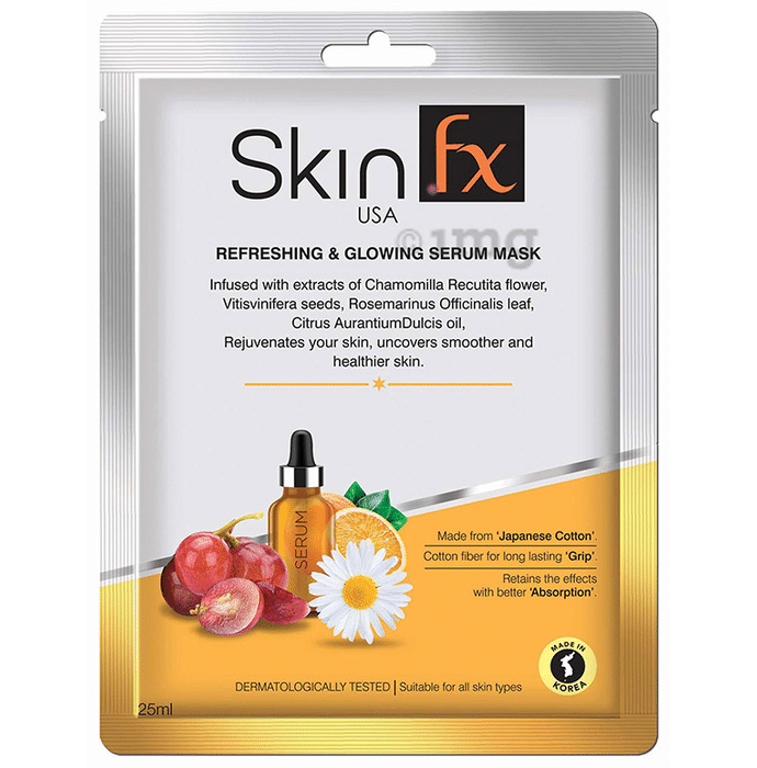 Skin Fx Refreshing & Glowing Serum Mask (25ml Each)