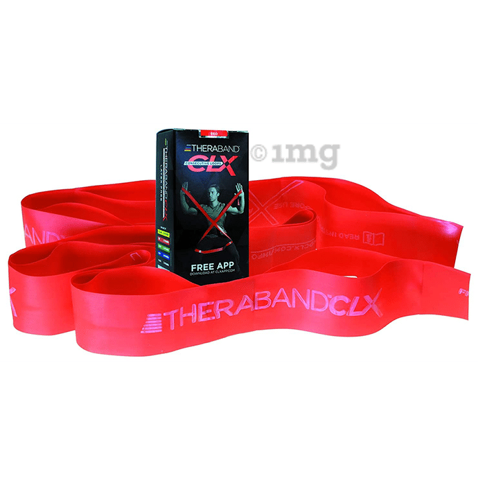 Theraband CLX Consecutive Loops Red