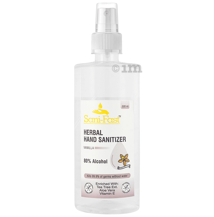 Sani-Fast Herbal Hand Sanitizer Vanilla