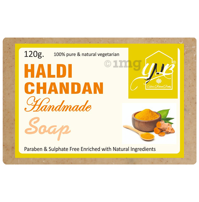 YNB Your's Natural Buddy Haldi Chandan Handmade Soap