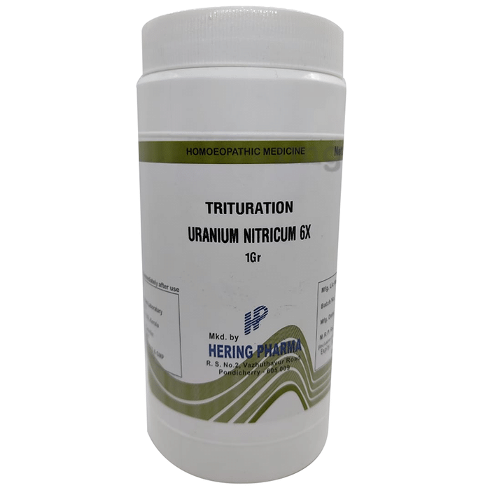 Hering Pharma Uranium Nitricum Trituration Tablet 6X