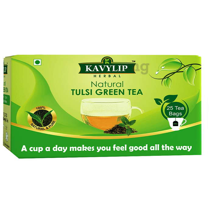 Kavylip Tulsi Green Tea (2gm Each)