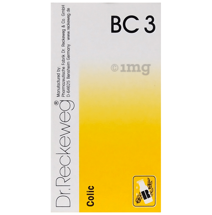 Dr. Reckeweg Bio-Combination 3 (BC 3)Tablet