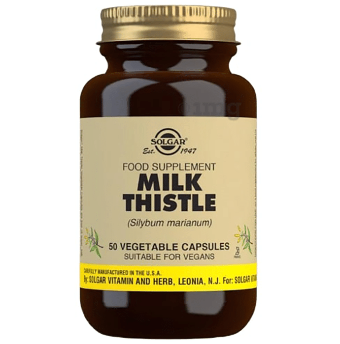 Solgar Milk Thistle Vegetable Capsule