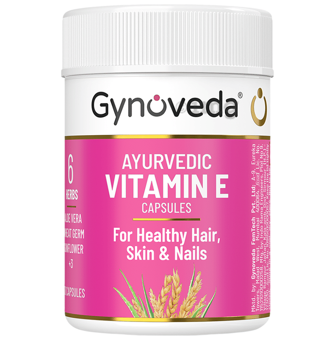Gynoveda Ayurvedic Vitamin E Capsule (30 Each)