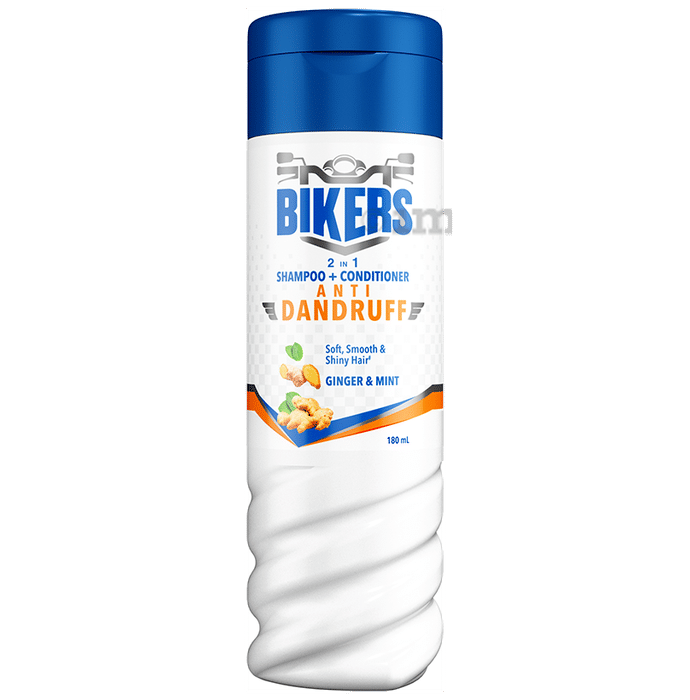 Bikers Anti Dandruff 2 in 1 Shampoo+Conditioner