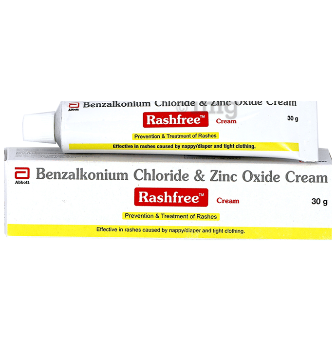 Rashfree Cream | Effective for Rashes Caused by Nappy/Diaper & Tight Clothing