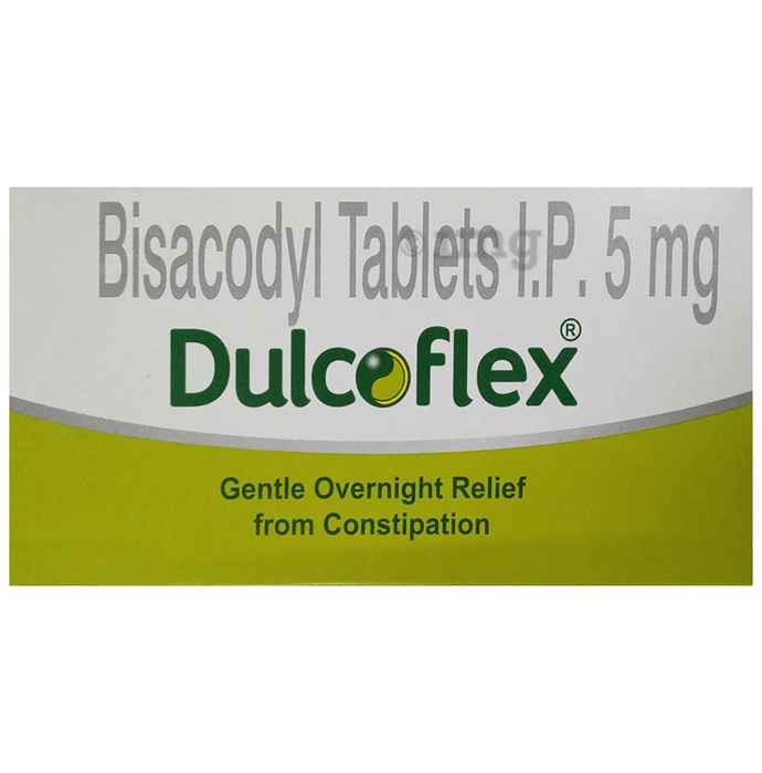 Dulcoflex Laxative Tablet for Constipation Relief & Healthy Bowel Movement