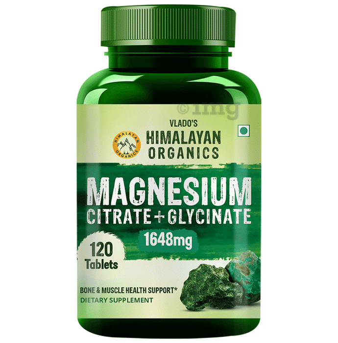 Vlado's Himalayan Organics Magnesium Citrate + Glycinate Tablet