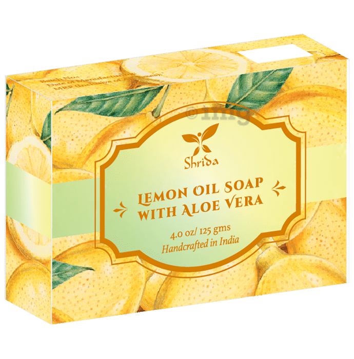 Shrida Lemon Oil with Aloevera Soap
