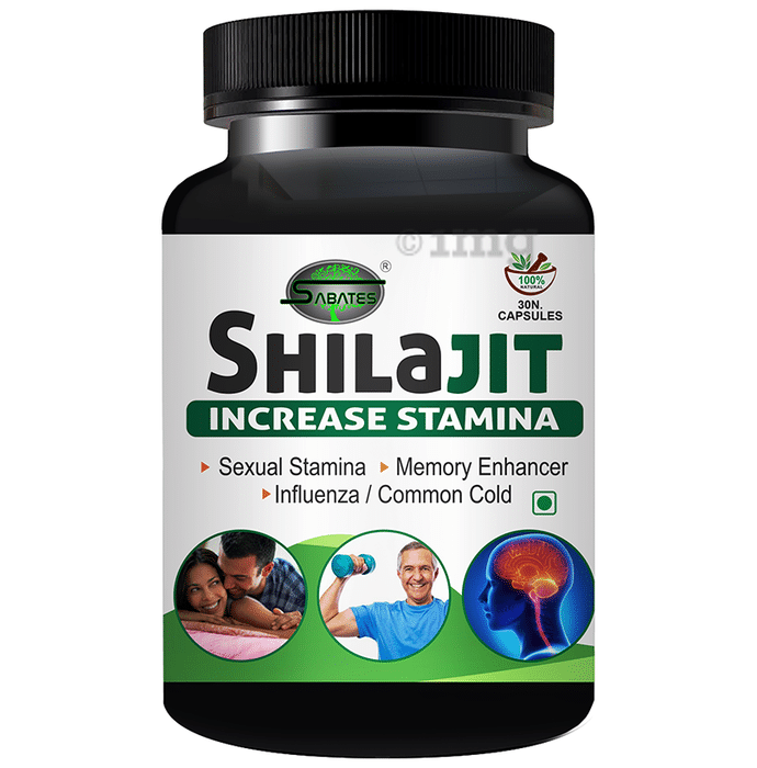 Sabates Shilajit Increase Stamina Capsule