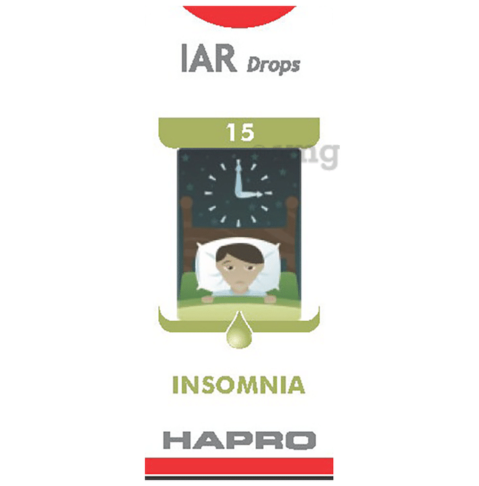 Hapro IAR Drop No. 15 (For Insomnia)