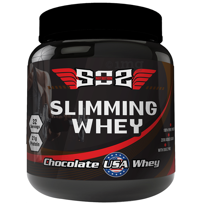 SOS Nutrition Slimming Whey Protein Powder Chocolate