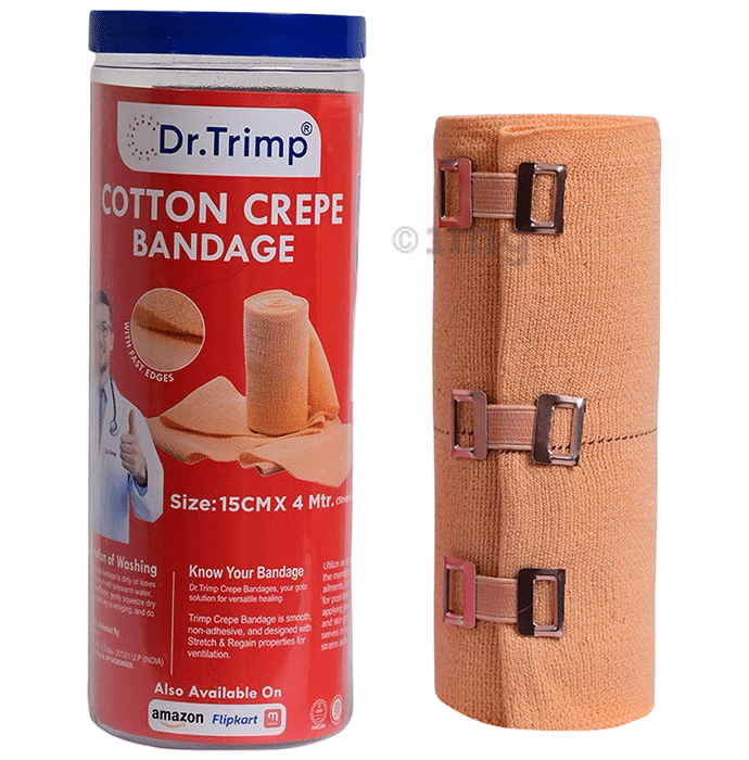 Dr.Trimp Cotton Crepe bandage 15cm x 4m