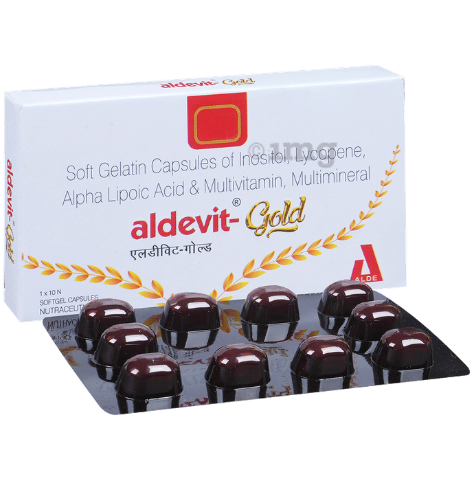 Aldevit-Gold Soft Gelatin Capsule
