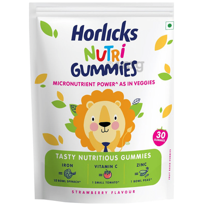 Horlicks Nutri Gummies Strawberry