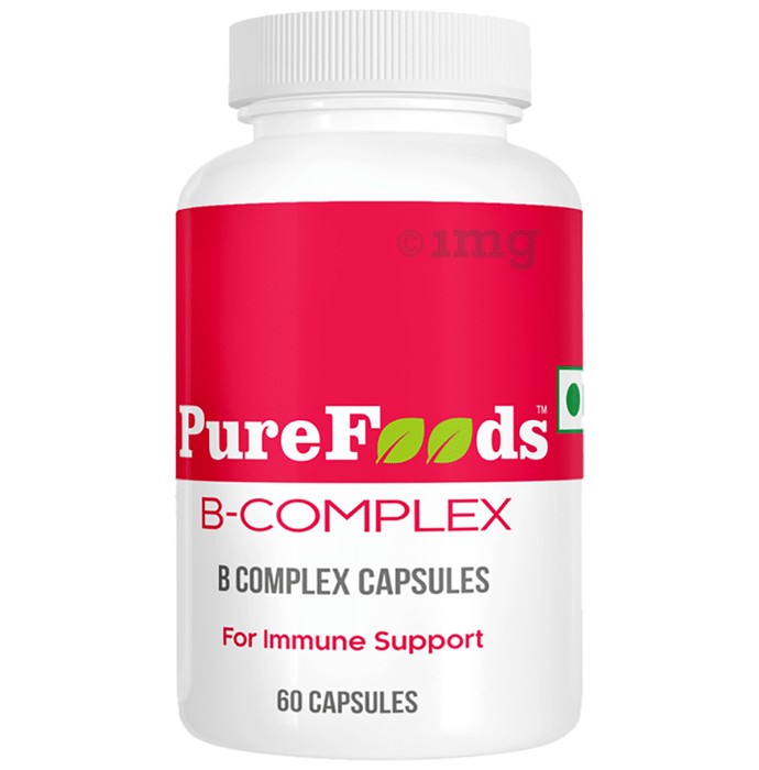 PureFoods B-Complex Capsule Gluten Free