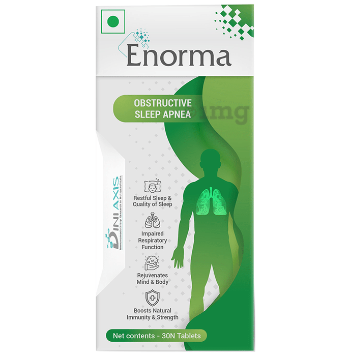 Enorma Obstructive Sleep Apnea | For Restful Sleep, Immunity & Healthy Respiratory Function | Tablet