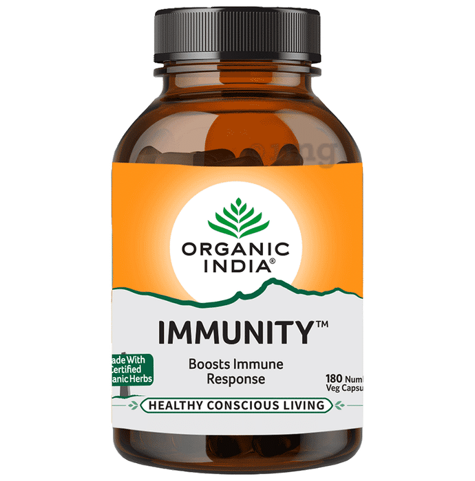 Organic India Immunity Veg Capsule