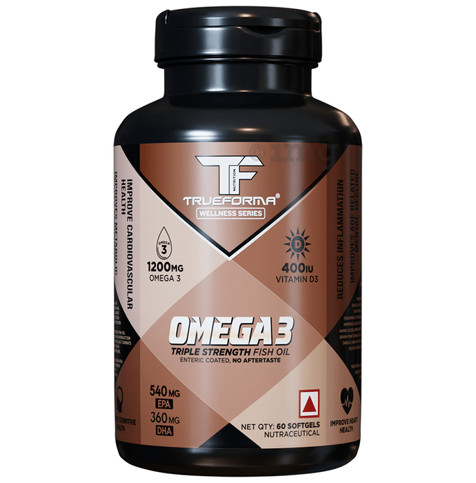 Trueforma Omega 3 Triple Strength Fish Oil Softgel