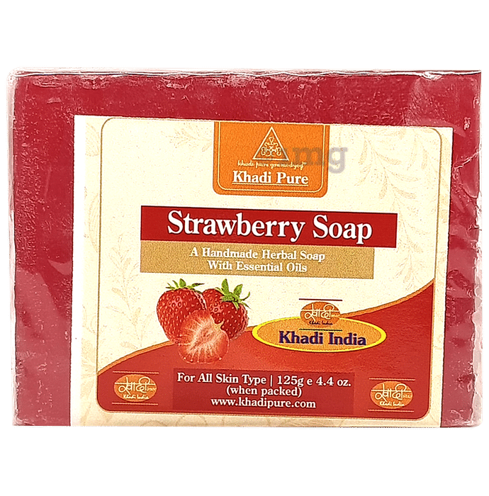 Khadi Pure Strawberry Soap