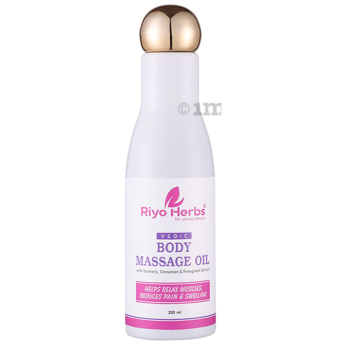 Riyo Herbs Vedic Body Massage Oil