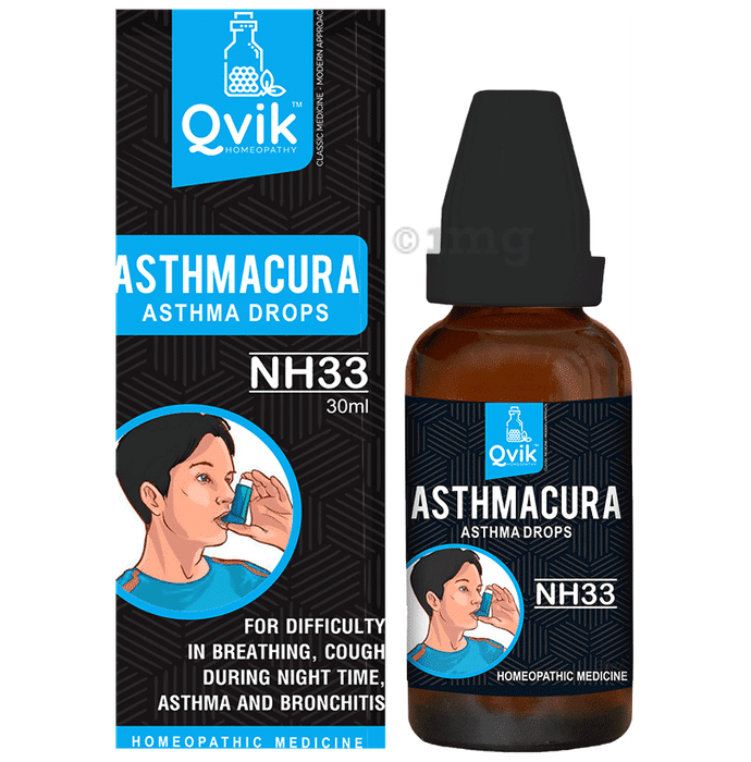Qvik NH33 Asthmacura Asthma Drop