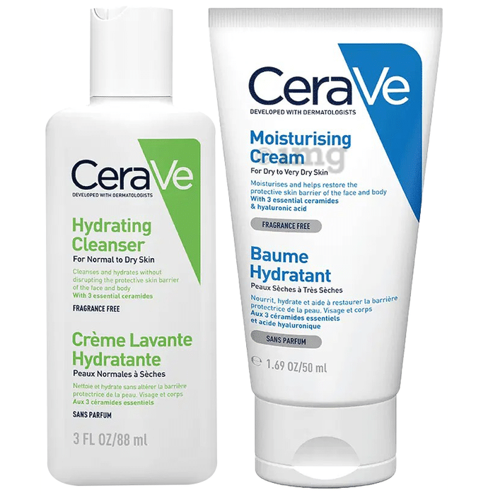 Cerave Daily Routine for Normal to Dry Skin