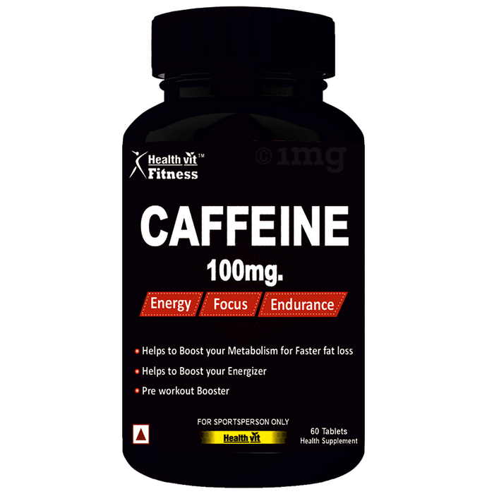 HealthVit Fitness Caffeine 100mg Tablet