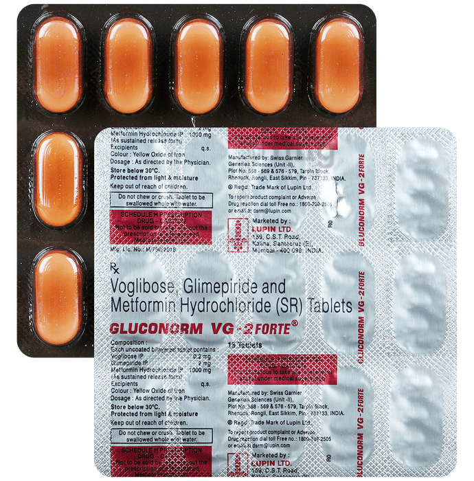 Gluconorm-VG 2 Forte Tablet SR