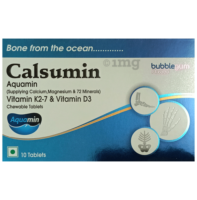 Calsumin Chewable Tablet Bubblegum