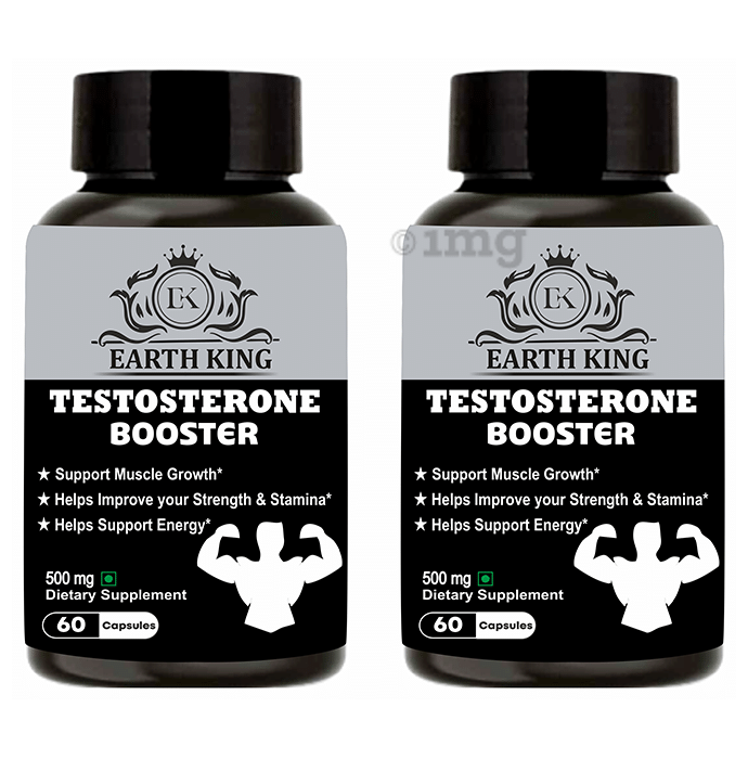 Earth King Testosterone Booster 500mg Capsule (60Each)