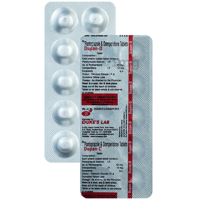 Dupan-D 10mg/40mg Tablet