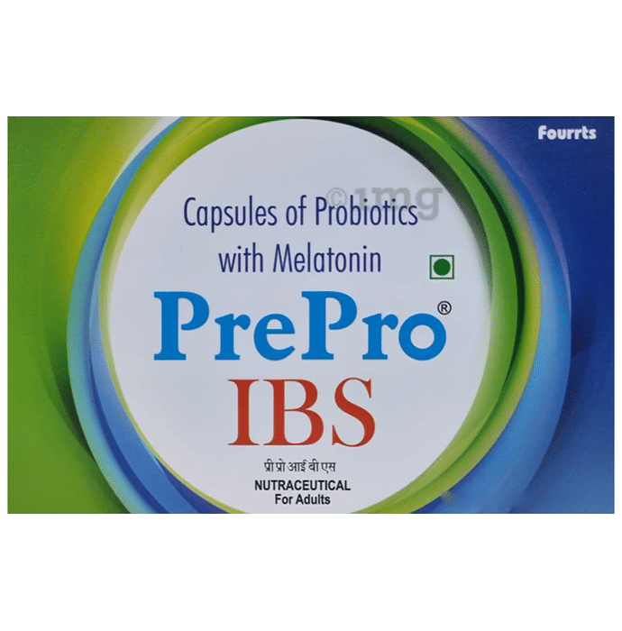 Pre Pro IBS Prebiotics with Melatonin Capsule