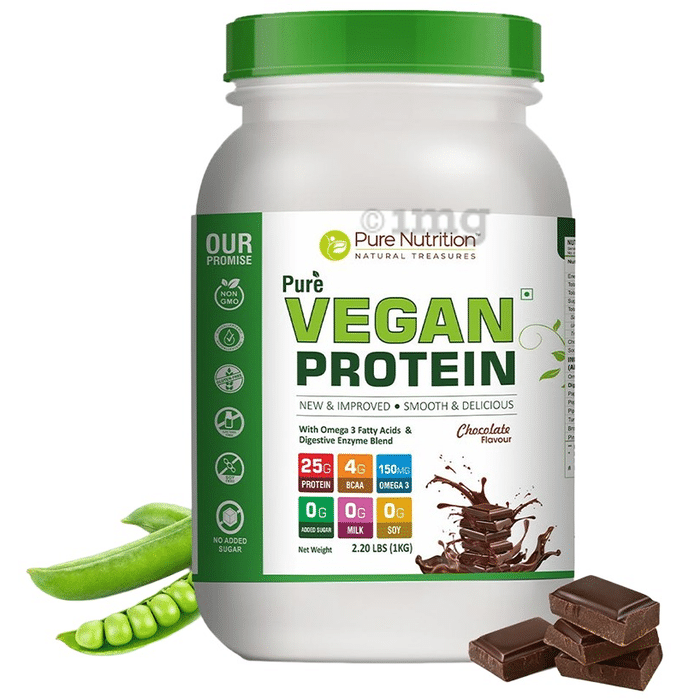 Pure Nutrition Pure Vegan Protein Powder Chocolate