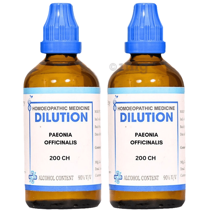 LDD Bioscience  Paeonia Officinalis Dilution (100ml Each) 200 CH