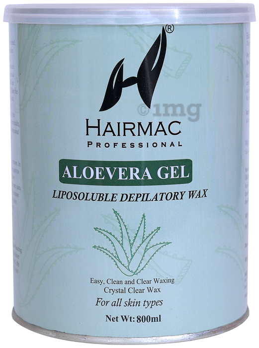 Hairmac Professional Aloevera Gel Liposoluble Depilatory Wax