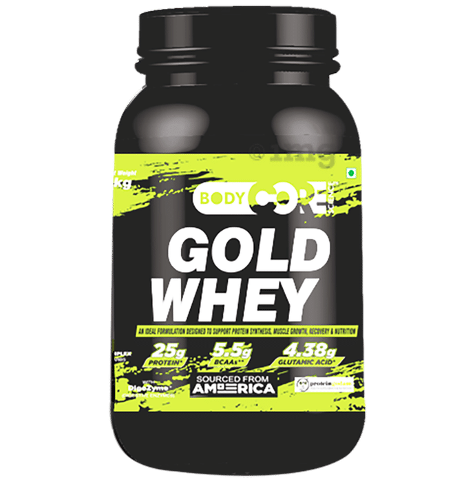 Body Core Science Gold Whey Green Powder Butterscotch