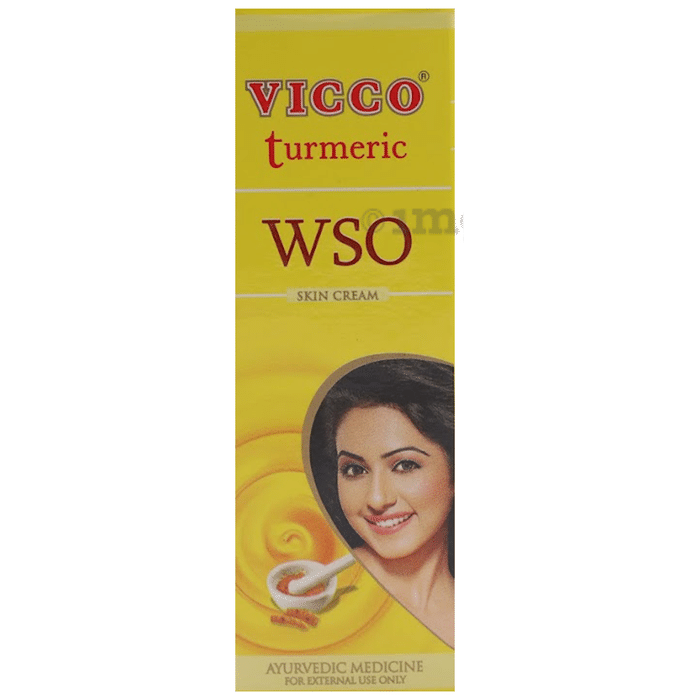 Vicco Turmeric Wso Skin Cream | Fights Pimples & Blemishes