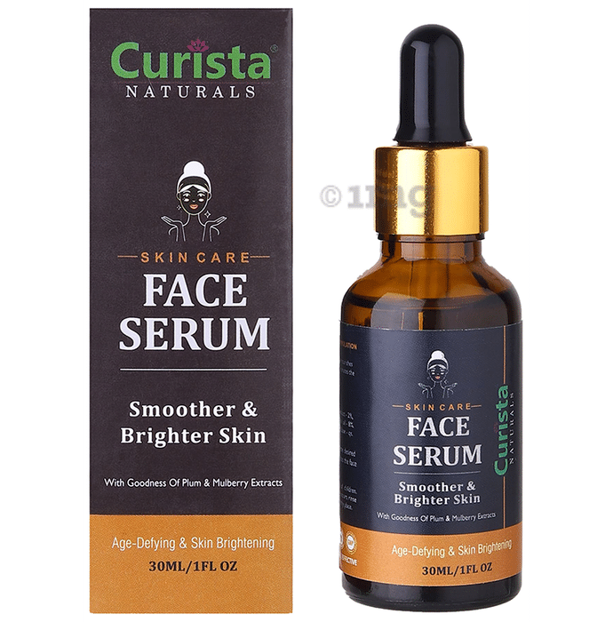 Curista Naturals Face Serum for Smoother & Brighter Skin